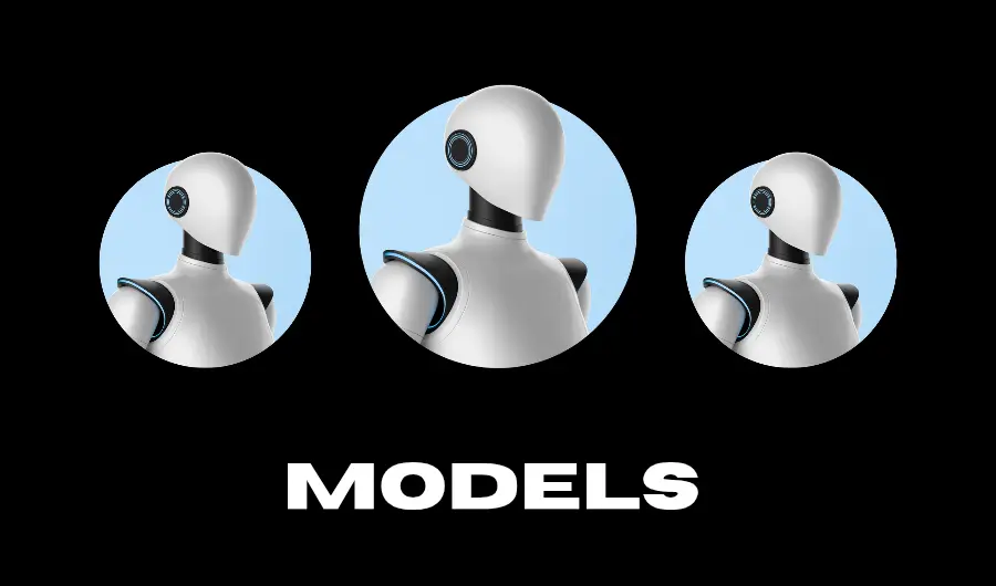 Illustration of AI models