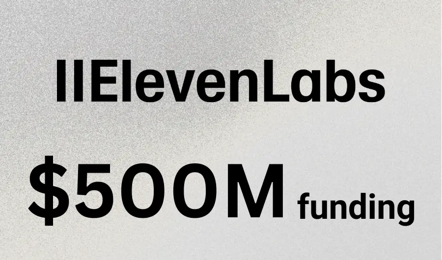 ElevenLabs $500M funding (Illustration)