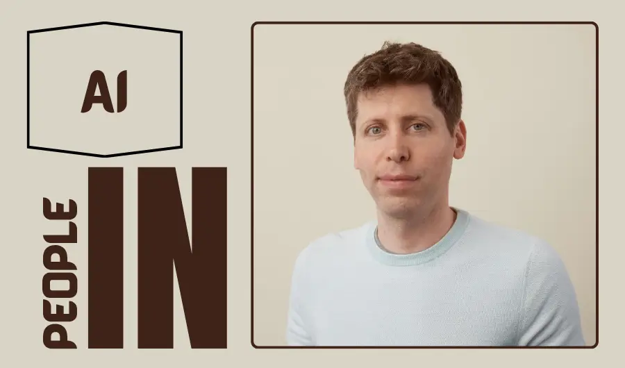 Illustration of Sam Altman 