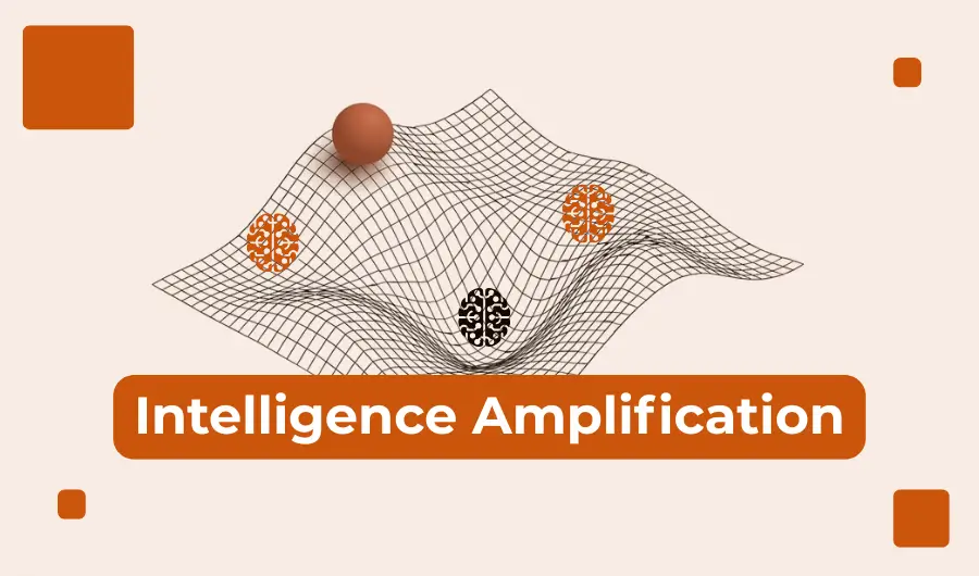 Illustration of Intelligence Amplification (IA)