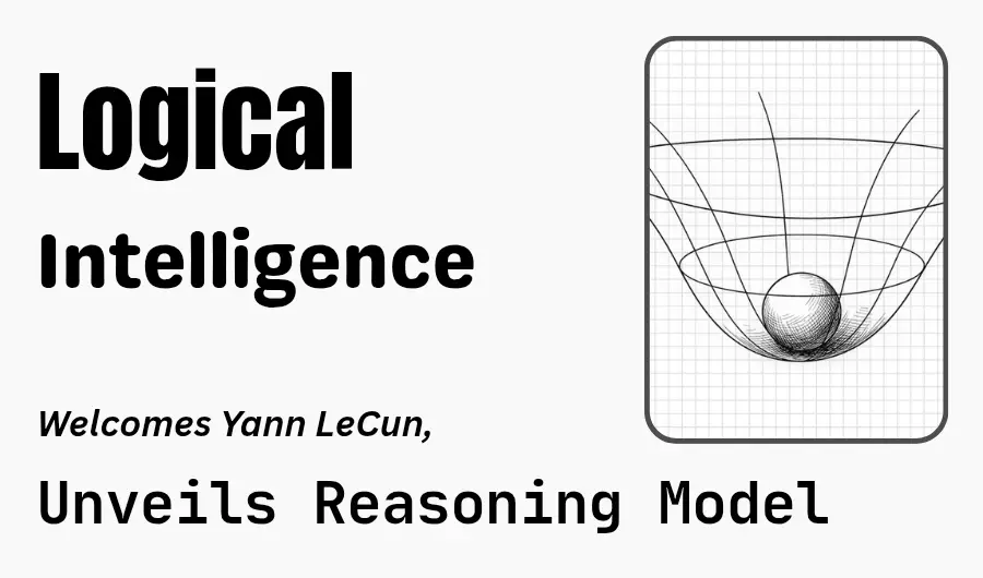 Illustration of Logical Intelligence reasoning model unveiling