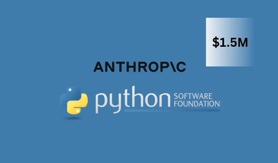 Illustration of Anthropic's investment into Python 